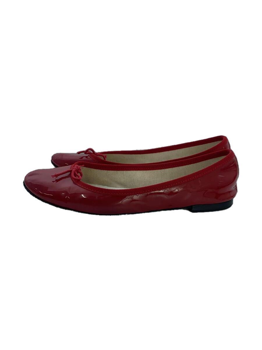 repetto◆パンプス/38/RED/PVC_画像1