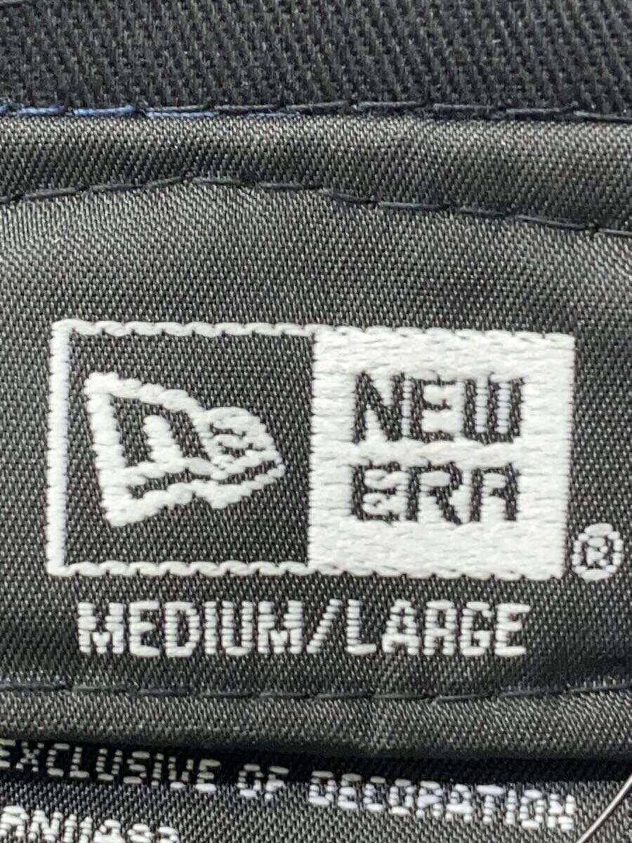 NEW ERA◆バケットハット/MEDIUM/LARGE/コットン/BLK/無地/メンズ_画像5