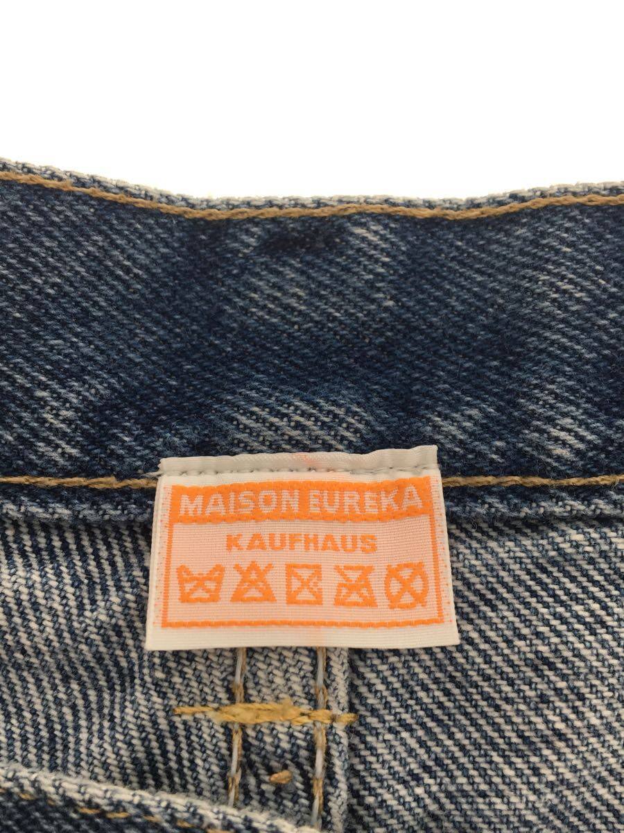 MAISON EUREKA◆VINTAGE REWORK BIGGY PANTS/M/デニム/インディゴ/017CS_画像4