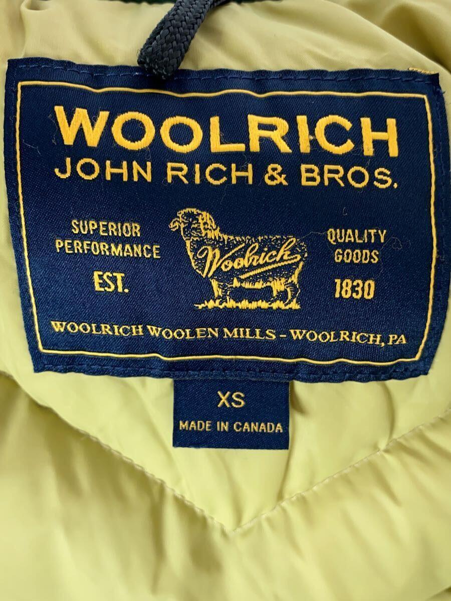 Woolrich◆ダウンジャケット/XS/コットン/GRN/無地/1302045/ARCTICPARKA_画像3