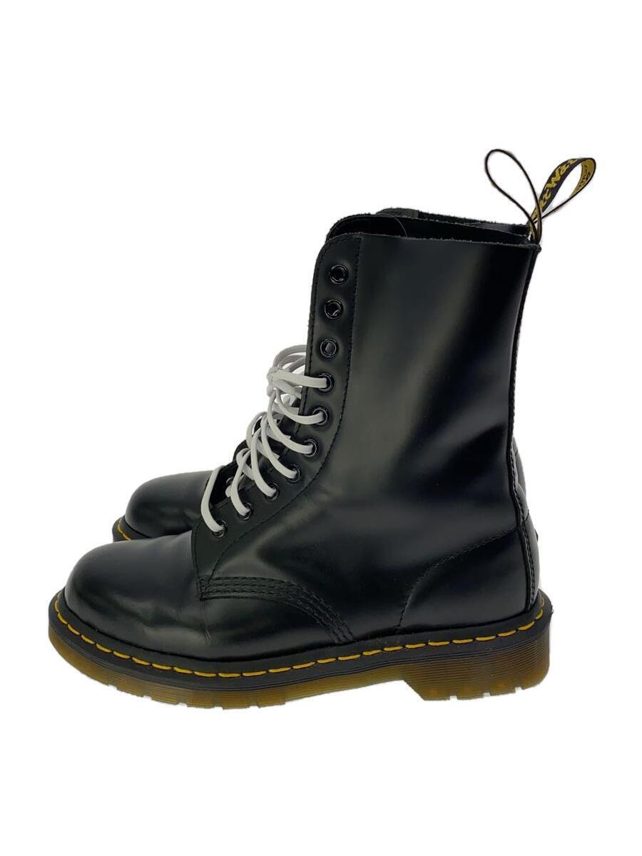 Dr.Martens◆ブーツ/UK6/BLK/1490MJ/Eyelet Boot 10ホールブーツ_画像1