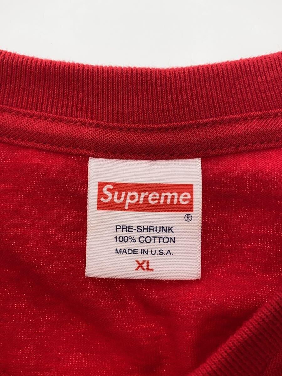 Supreme◆23AW NYC Tee/Tシャツ/XL/-/RED_画像3