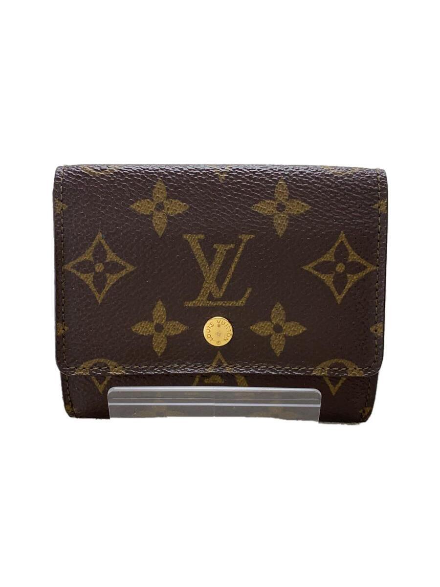 LOUIS VUITTON◇2つ折り財布/-/ブラウン/モノグラム/レディース LOUIS VUITTON◇2つ折り財布/-/ブラウン/モノグラム/レディース