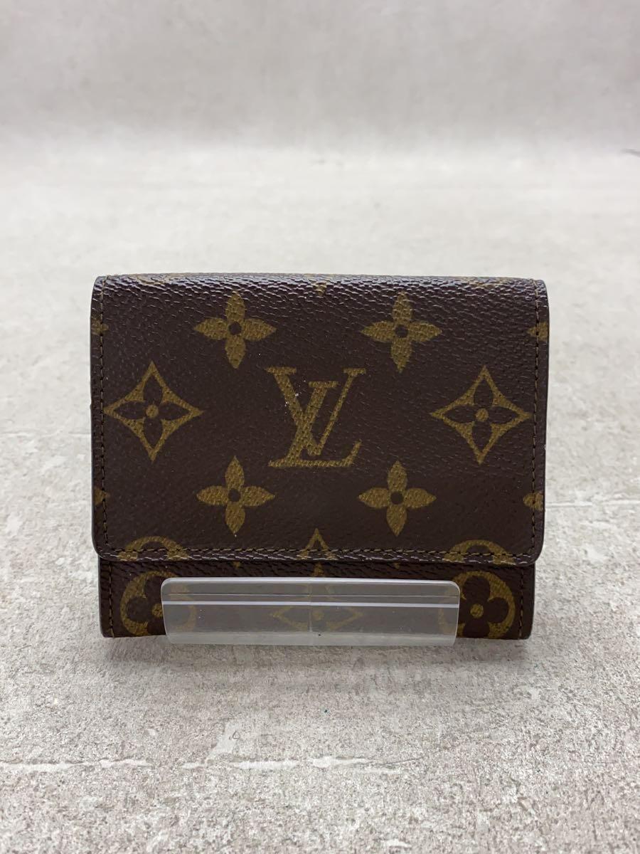 LOUIS VUITTON◇2つ折り財布/-/ブラウン/モノグラム/レディース LOUIS VUITTON◇2つ折り財布/-/ブラウン/モノグラム/レディース