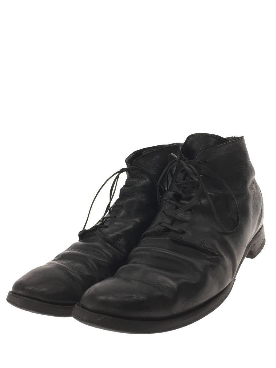 GUIDI◆GUIDI◆ブーツ/-/ブラック/レザー_画像2