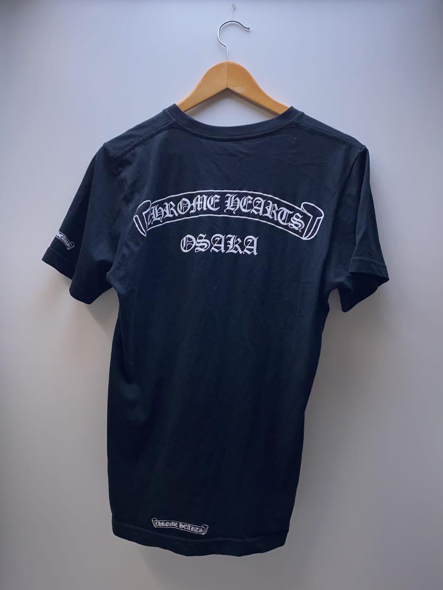 CHROME HEARTS◆Osaka Scroll Label Logo Tee/Tシャツ/S/コットン/BLK/2212-304-0597の画像2