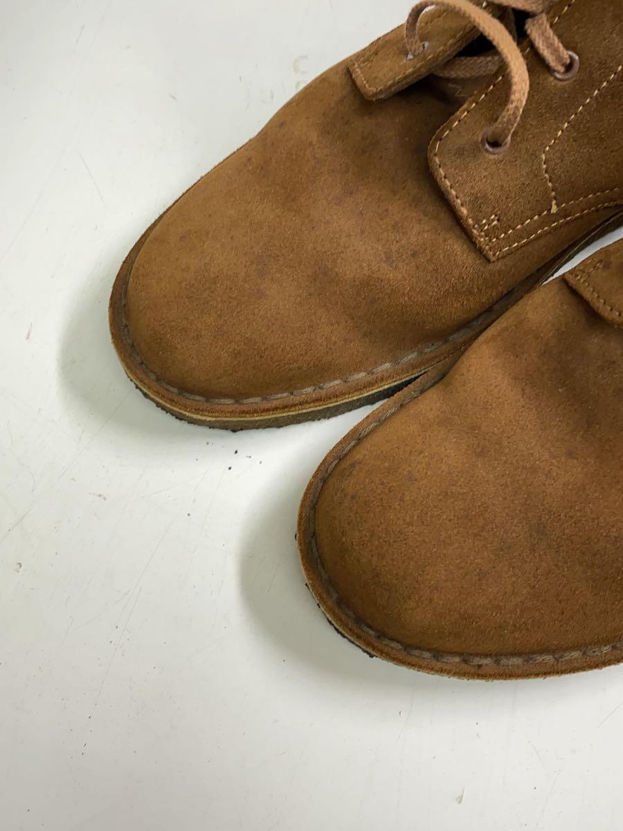 Clarks◆レースアップブーツ/-/BRW/スウェード_画像7