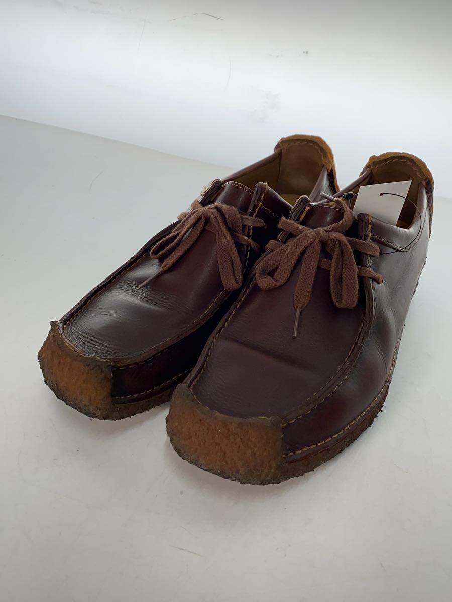 Clarks◆ローファー/US7.5/BRW/レザー/071013292_画像2