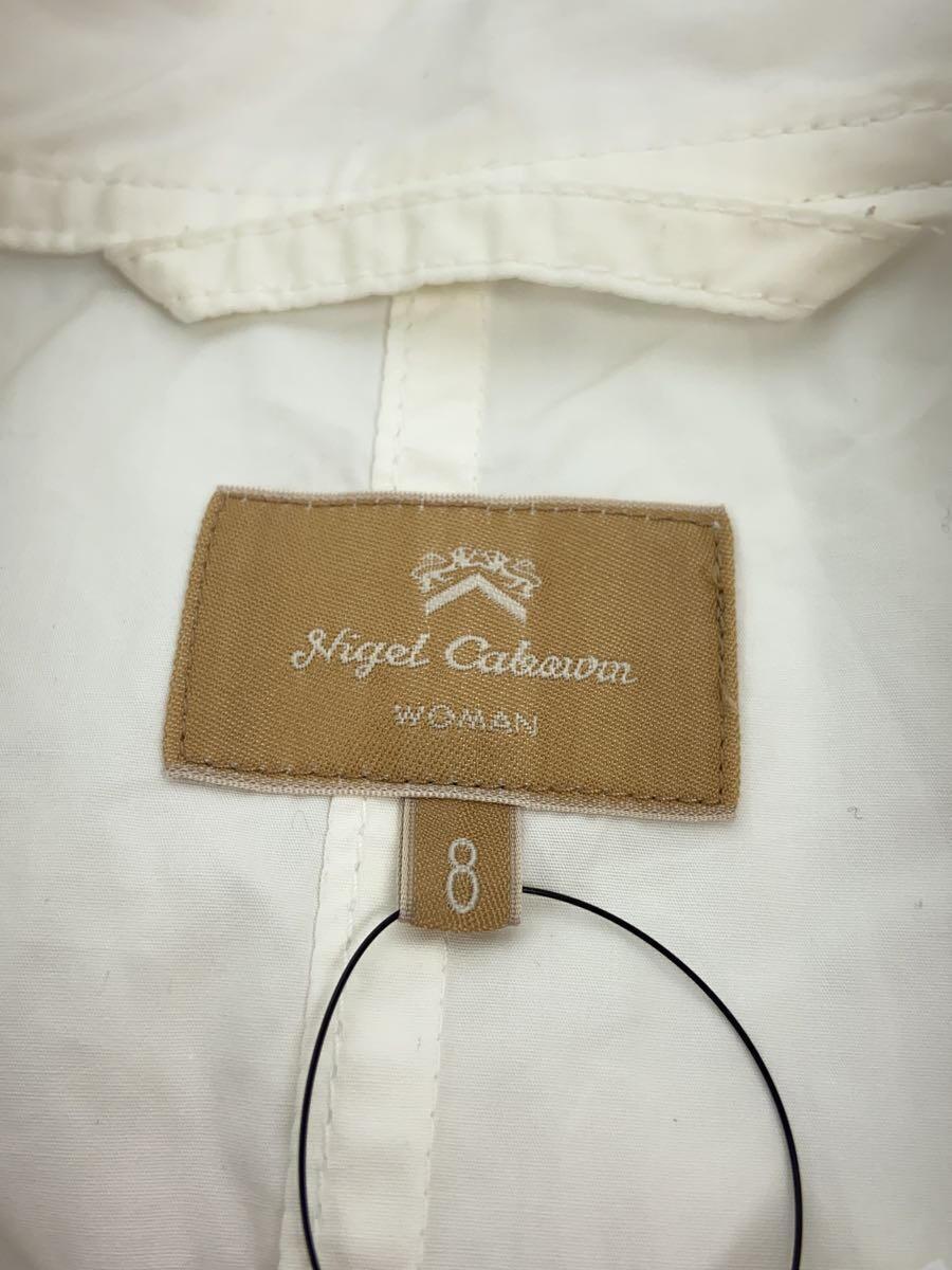 Nigel Cabourn Woman◆ジャケット/8/コットン/WHT/無地/8043-08-10005_画像3