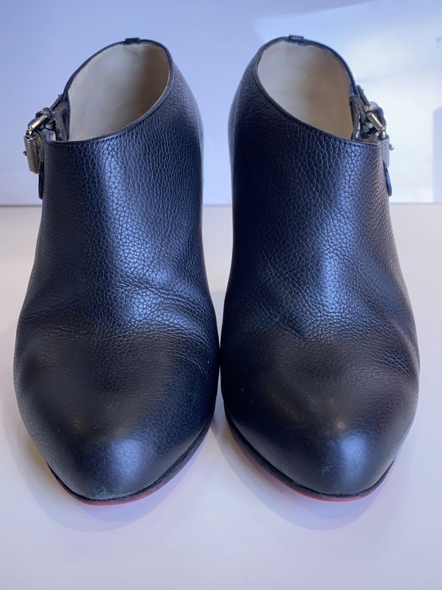 Christian Louboutin◇サンダル/36/BLK/レザー サンダル Christian Louboutin◇サンダル/36/BLK/レザー サンダル