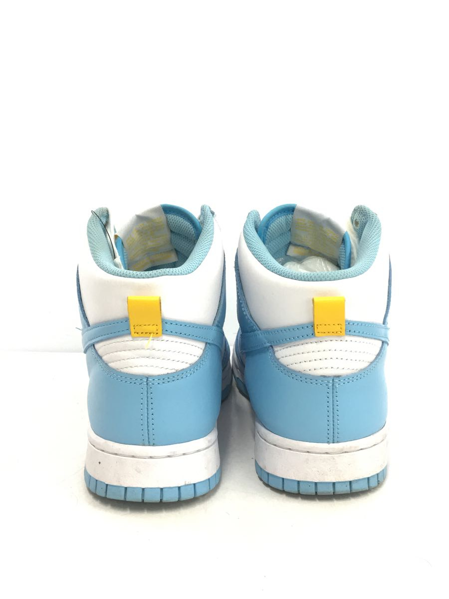 NIKE◆DUNK HIGH RETRO BLUE CHILL/ハイカットスニーカー/27cm/BLU/DD1399-401_画像6