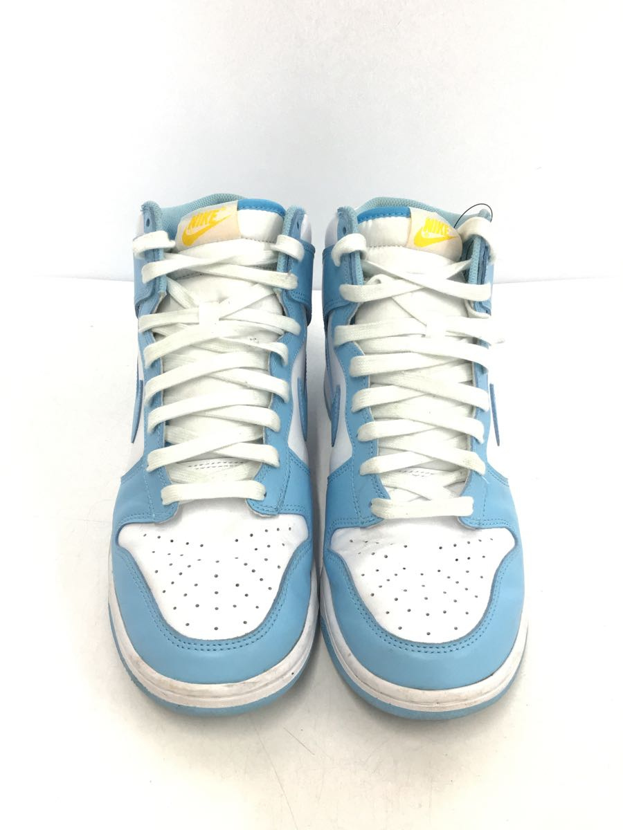 NIKE◆DUNK HIGH RETRO BLUE CHILL/ハイカットスニーカー/27cm/BLU/DD1399-401_画像7