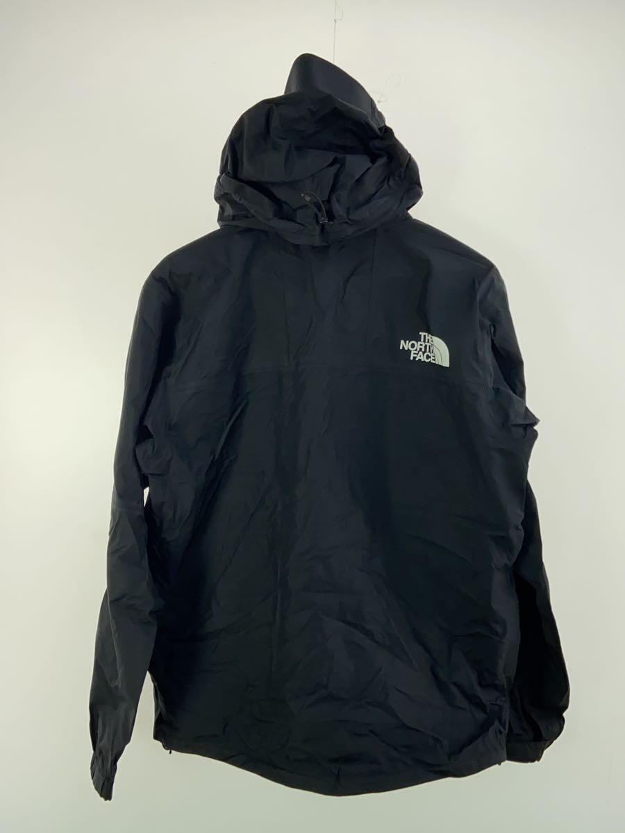 THE NORTH FACE◆MOUNTAIN RAINTEX JACKET_マウンテンレインテックスジャケット/L/ナイロン/BLK//_画像2