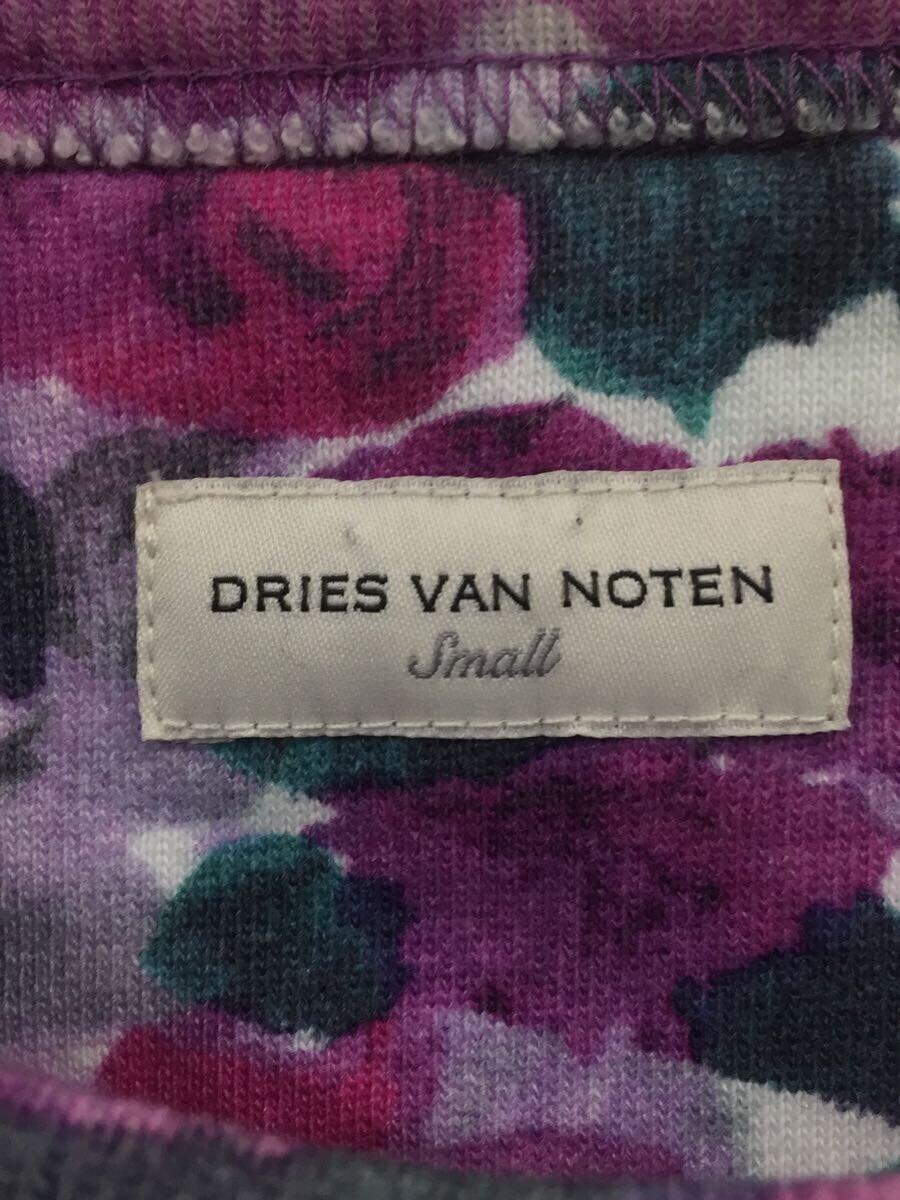 DRIES VAN NOTEN◆フローラルスウェット/トレーナー/クルーネック/S/コットン/PUP/花柄_画像3