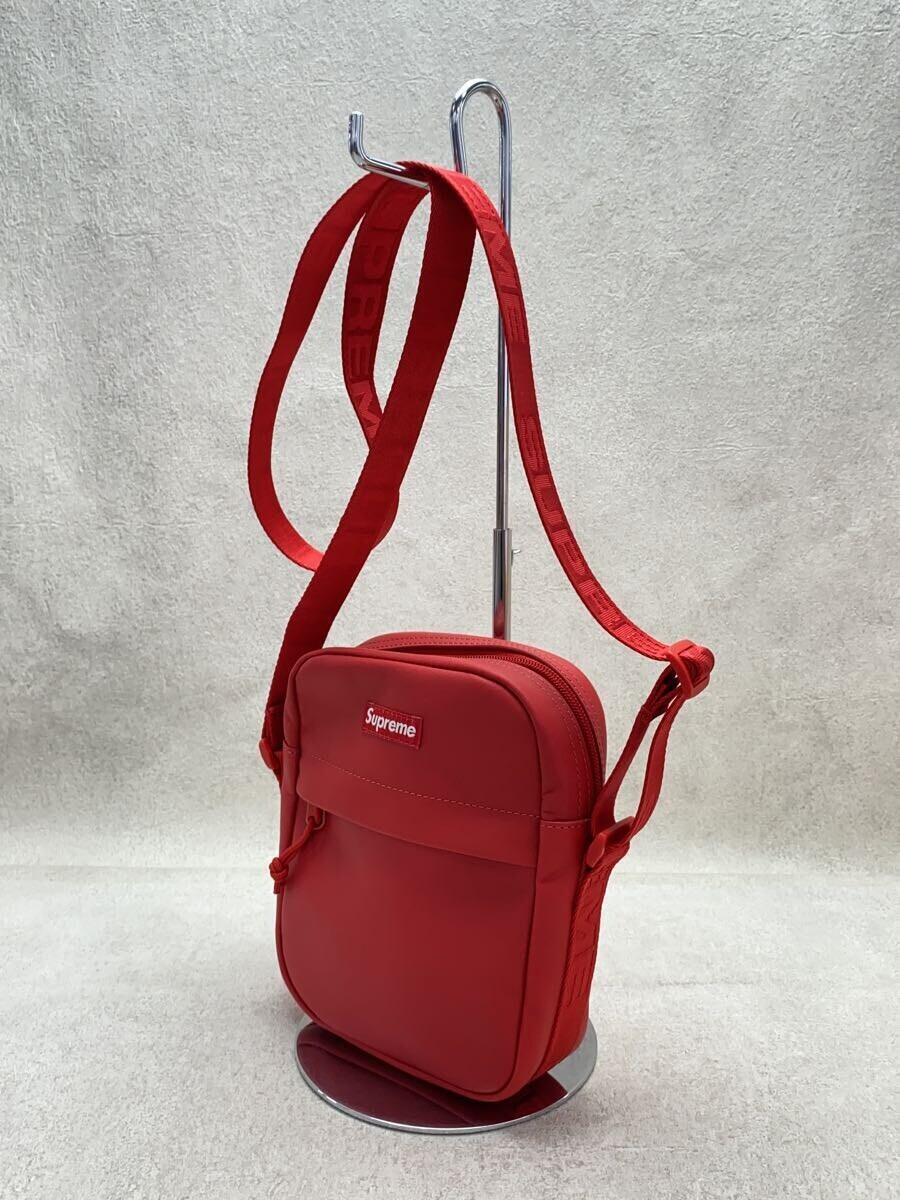Supreme◆leather shoulder bag/ショルダーバッグ/レザー/RED//_画像2
