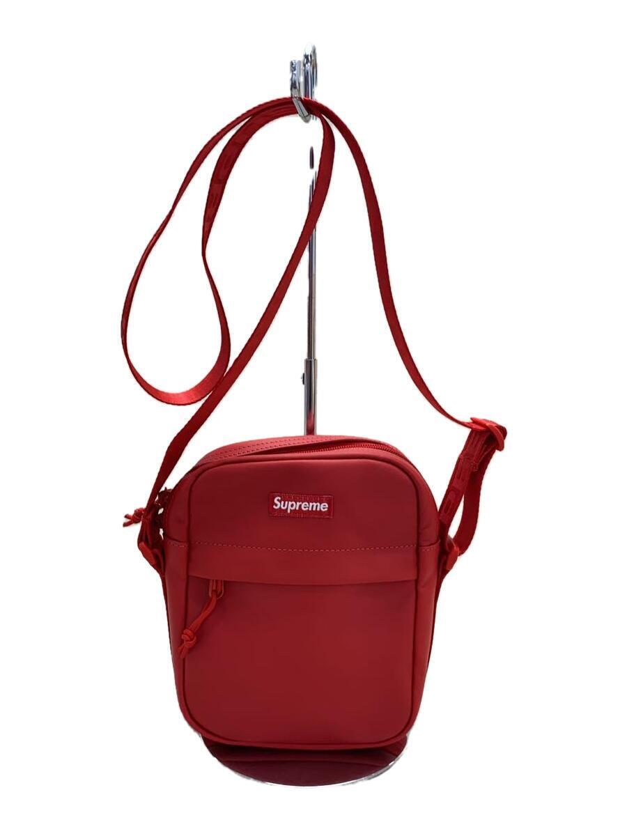 Supreme◆leather shoulder bag/ショルダーバッグ/レザー/RED//_画像1