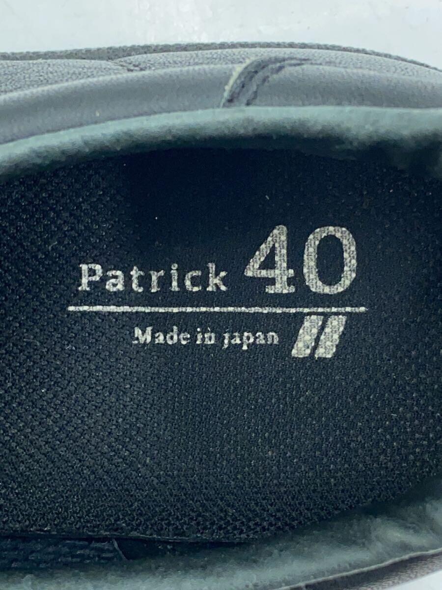 PATRICK◆パンチ/ローカットスニーカー/40/BLK/14101_画像5