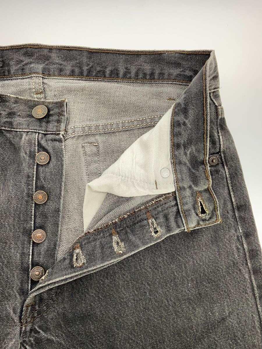 Levi’s◆ボトム/31/GRY/無地/501-0658_画像3