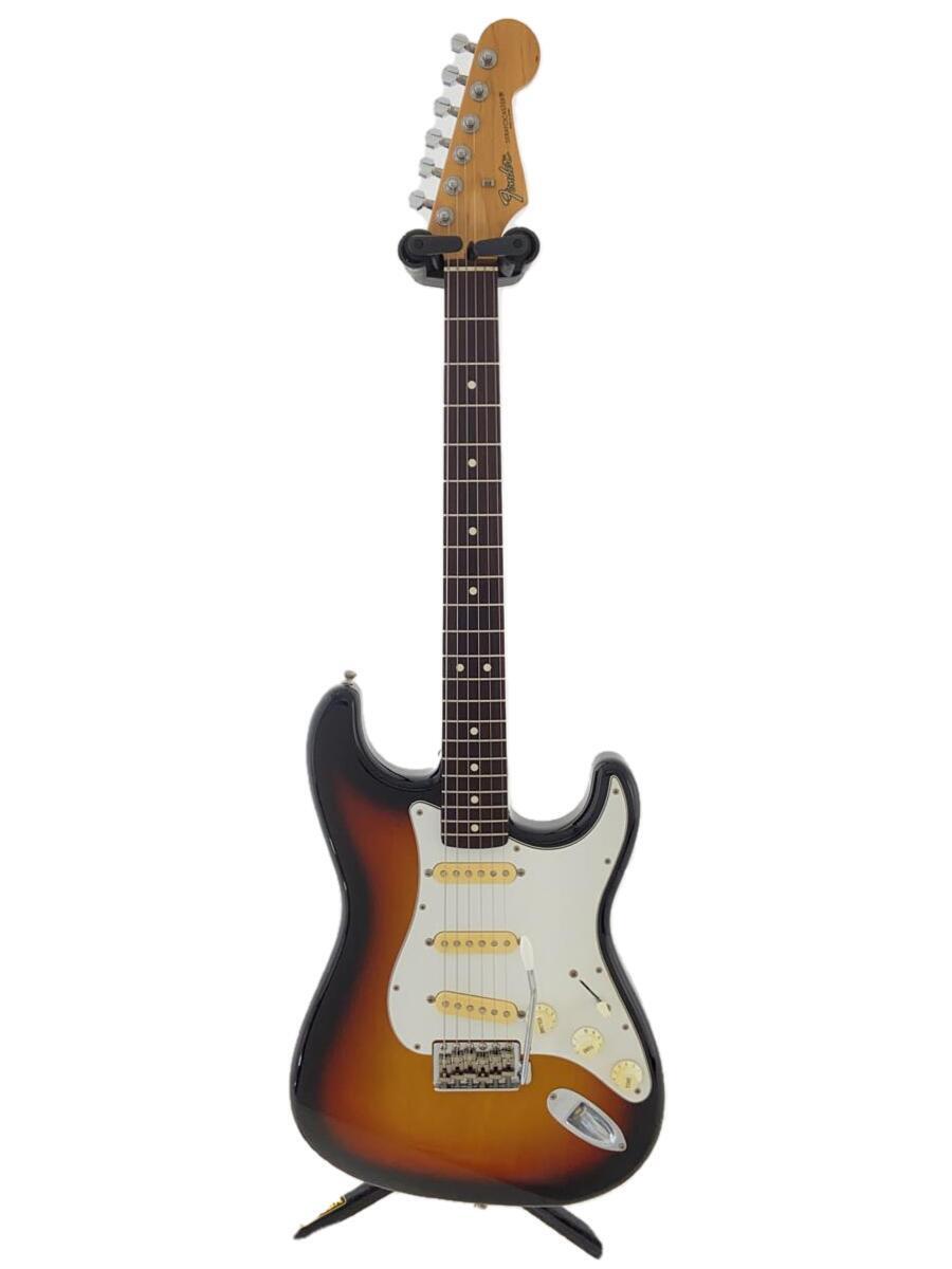 Fender Japan◆ST-STD/3TS/2007～2010/プラスティックパーツ変色/ソフトケース付の画像1