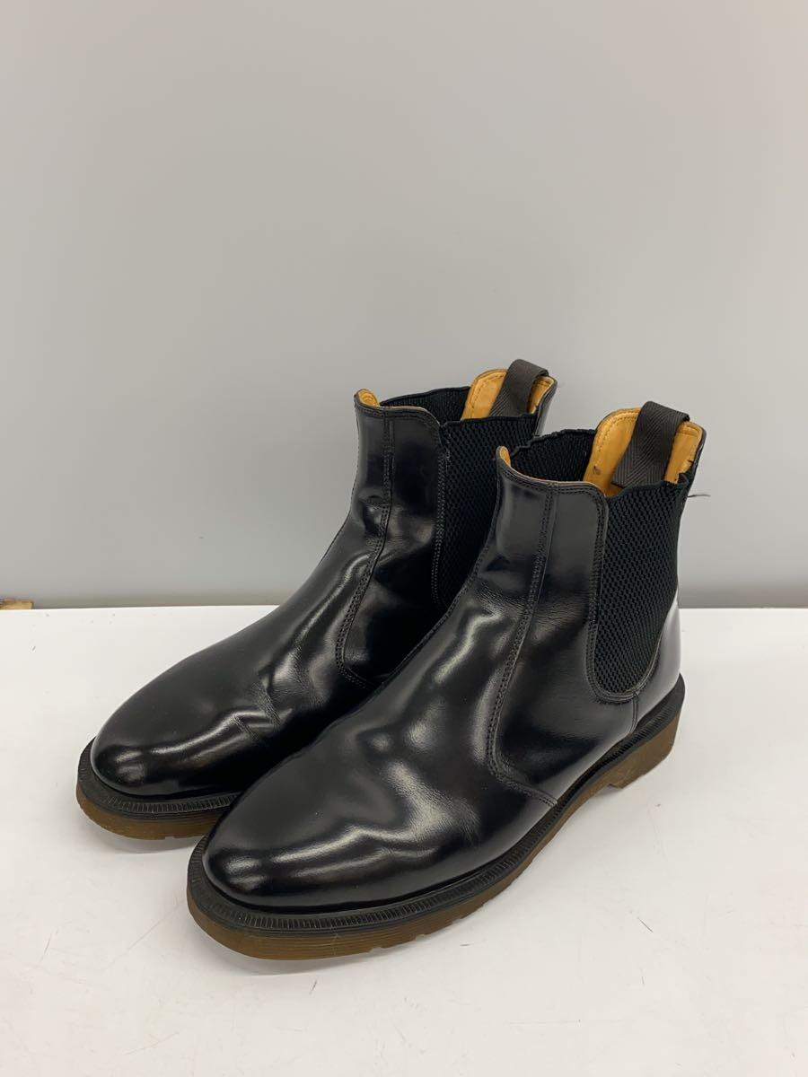 Dr.Martens◆サイドゴアブーツ/UK7/BLK/レザー_画像2