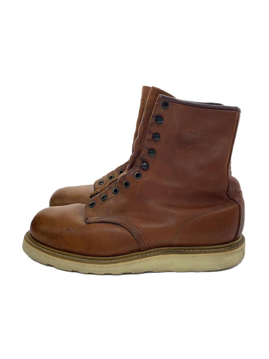 RED WING◆ブーツ/US9.5/BRW/レザー/16128