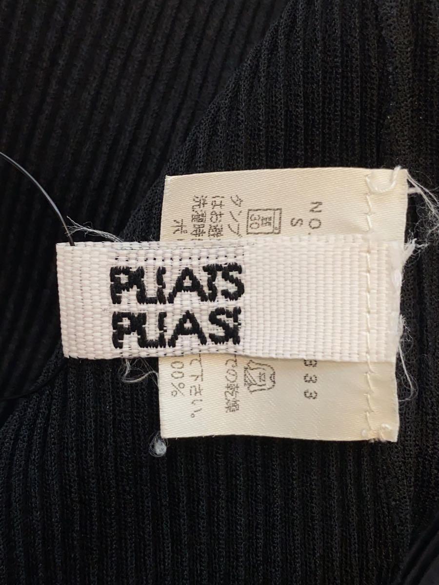 PLEATS PLEASE ISSEY MIYAKE◆プリーツ ハイネックTシャツ/3/ポリエステル/BLK/PP31-FK333_画像3