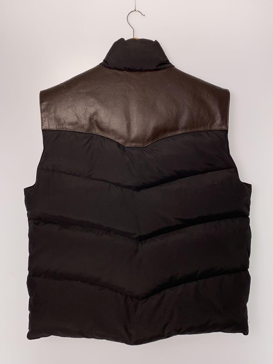 POLO RALPH LAUREN* down vest /XL/ polyester / black / condition consideration //