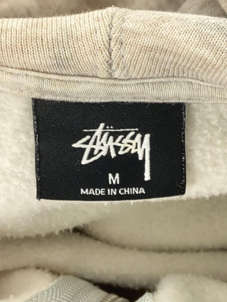 STUSSY◆ジップパーカー/M/コットン_画像3