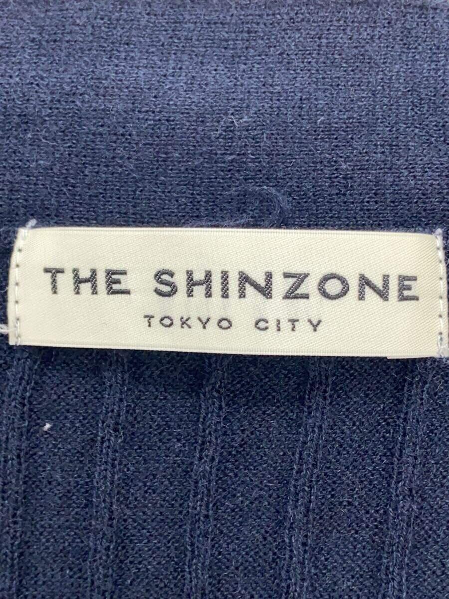 The Shinzone◆CARDIGAN ONEPIECE/カーディガン(薄手)/FREE/リネン/ネイビー/17SMSNI62_画像3