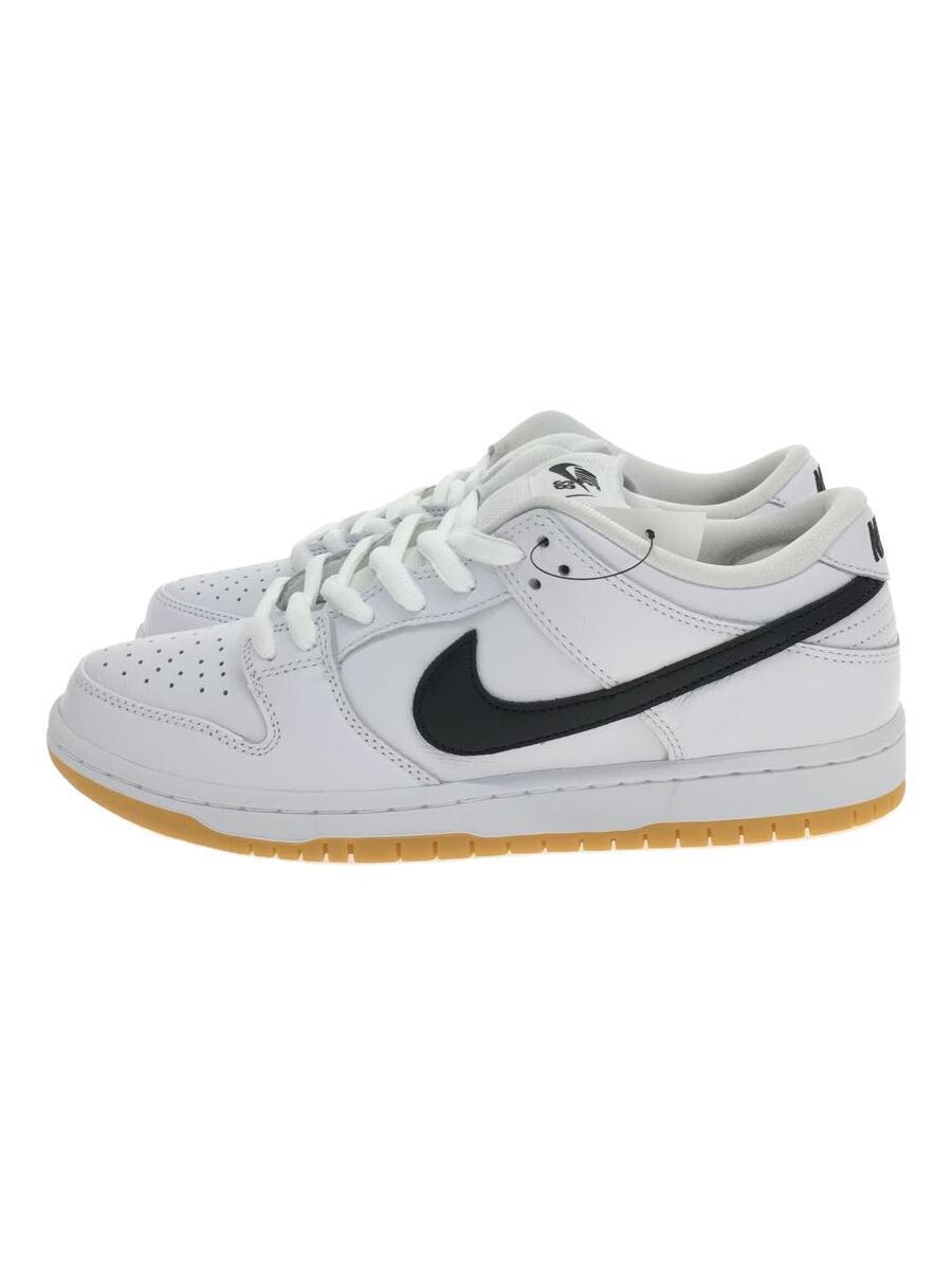 NIKE◆Dunk Low Pro White Black-White Gum-Light/28cm/スニー/CD2563-101_画像1