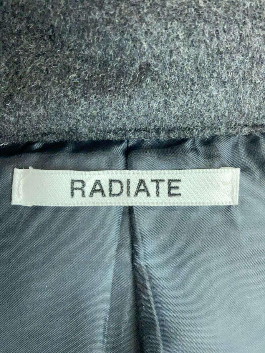 Radiate◆ダウンベスト/9/ウール/GRY/無地/MW-380_画像3