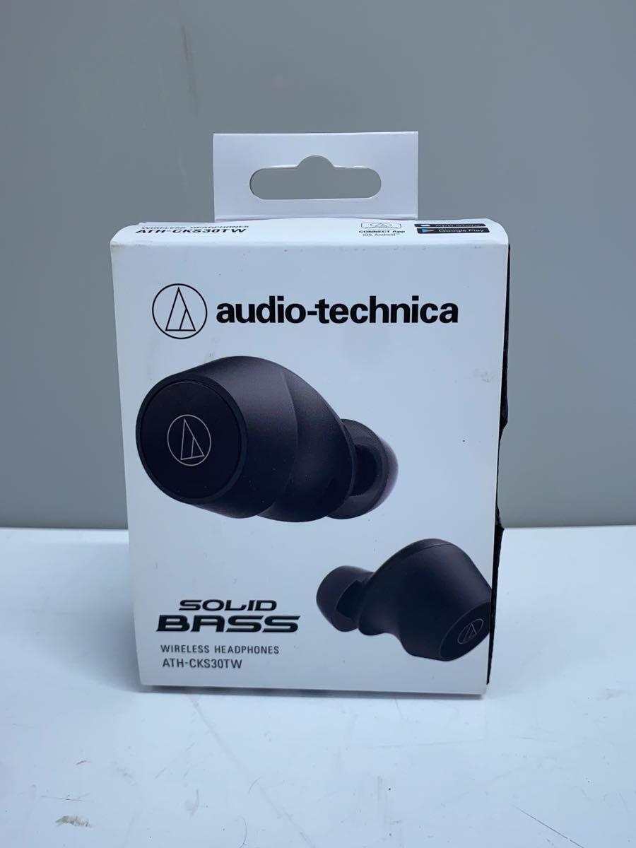 audio-technica◆イヤホン・ヘッドホン ATH-CKS30TW BK [ブラック]_画像6