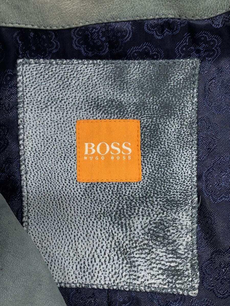 HUGO BOSS* double rider's jacket /34/ leather /BLU/10170691 01 001