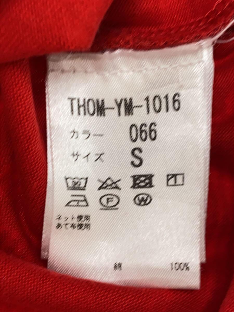 OAMC(OVER ALL MASTER CLOTH)◆Tシャツ/S/コットン/RED/総柄/THOM-YM-1016_画像4