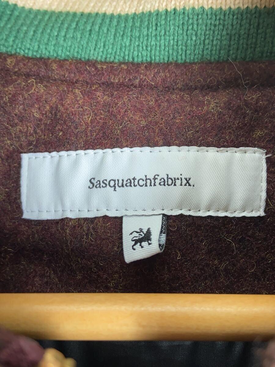 Sasquatchfabrix.◇STADIUM JACKET/RASTA/スタジャン/L/ウール Sasquatchfabrix.◇STADIUM JACKET/RASTA/スタジャン/L/ウール