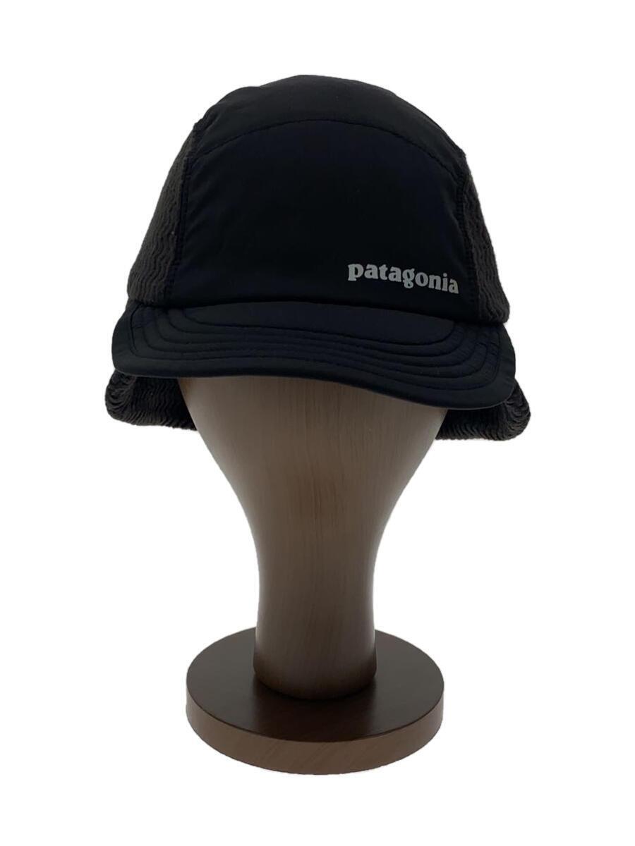 patagonia◆メッシュキャップ/-/ポリエステル/BLK/メンズ_画像1