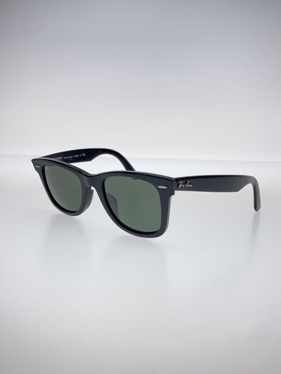 Ray-Ban◆サングラス/ウェリントン/プラスチック/BLK/BLK/メンズ/RB2140-F_画像2