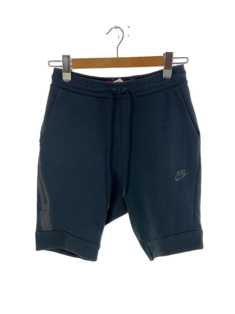 NIKE◆TECH FLEECE SHORT/テックフーリースショーツ/S/コットン/BLK/無地/805161-010_画像1