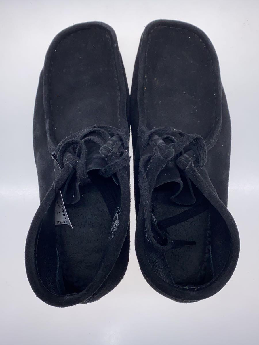 Clarks◆CLARKS ORIGINAL/WALLABEE BOOT/ブーツ/26cm/BLK/61155752_画像3