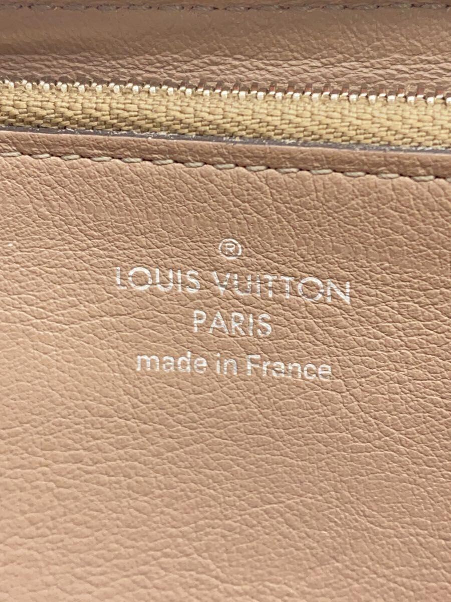 LOUIS VUITTON◆ポルト・フォイユ・コメット_パルナセア_PNK/レザー/PNK/レディース_画像3