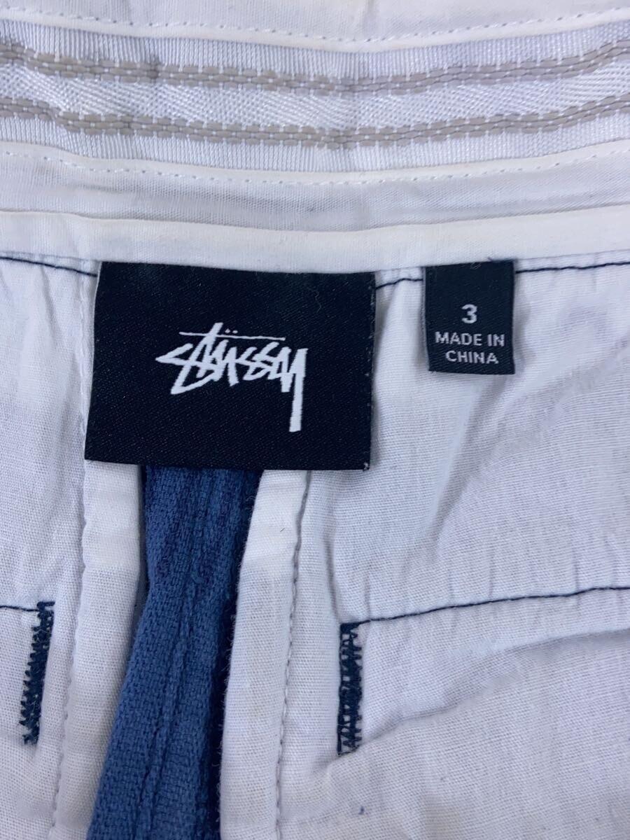 STUSSY◆ボトム/3/コーデュロイ/NVY/チェック_画像4