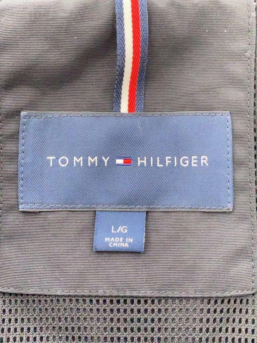 TOMMY HILFIGER◆ナイロンジャケット/L/ナイロン/BLK_画像3