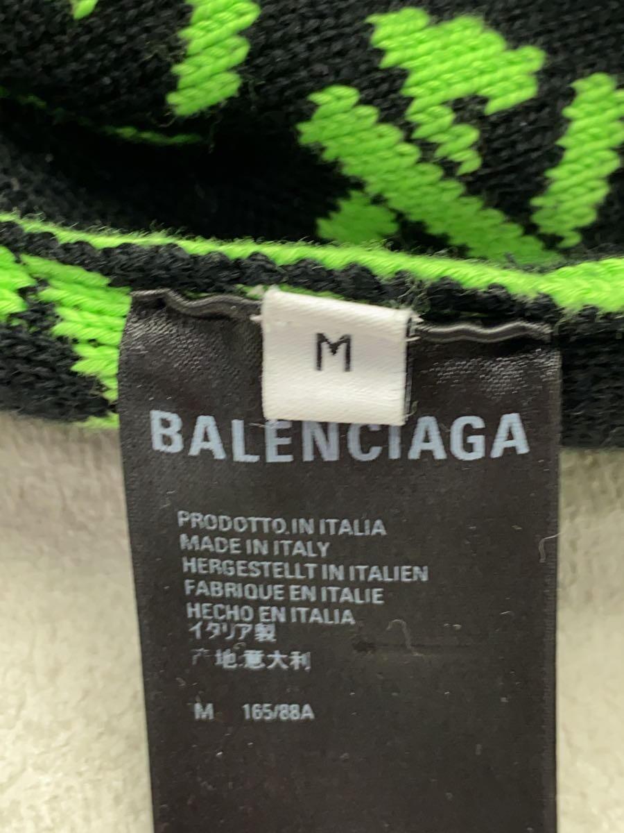 BALENCIAGA◆セーター/M/コットン/グリーン/JC57 2020 01004_画像4