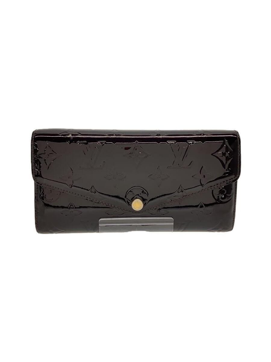 LOUIS VUITTON◇ポルト・フォイユ・サラ_モノグラム・ヴェルニ_ LOUIS VUITTON◇ポルト・フォイユ・サラ_モノグラム・ヴェルニ_