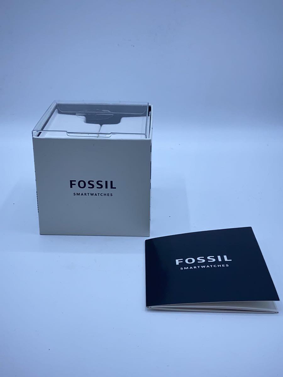 FOSSIL◆スマートウォッチ/デジタル/ラバー/BLK/BLK/DW11F2_画像6