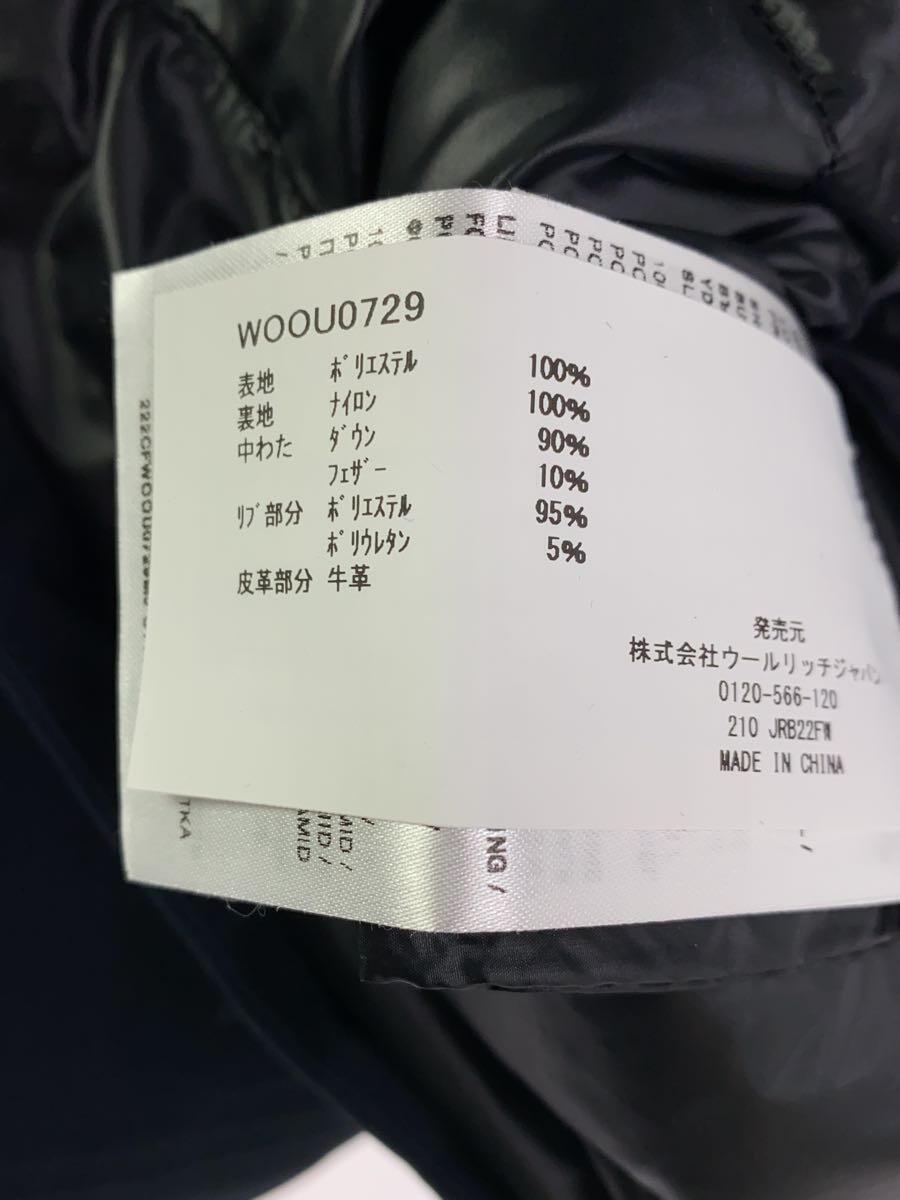 Woolrich◆ダブルジップマウンテンジャケット/ゴアテックス/ダウンジャケット/S/ポリエステル/NVY/無地_画像4