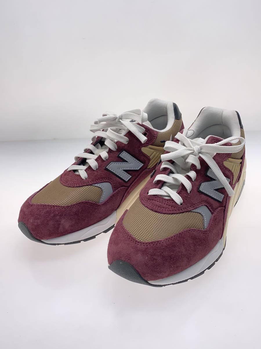 NEW BALANCE◆MT580/ボルドー/28cm/BRD_画像2