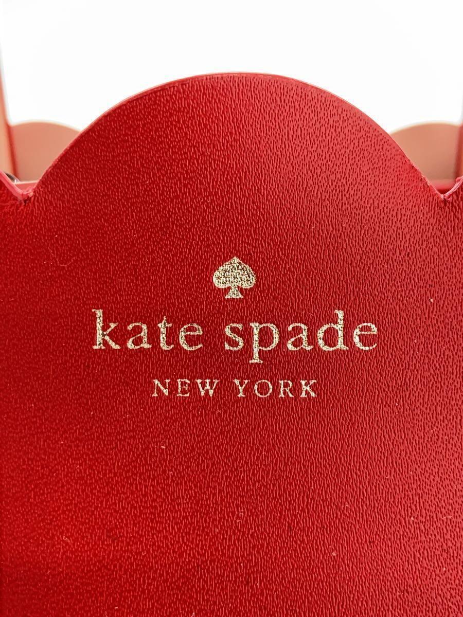 kate spade new york◆トートバッグ/-/RED/無地ケイトスペード マグノリアストリート/2way_画像5