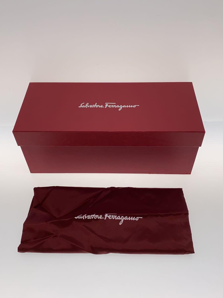 Salvatore Ferragamo◆サンダル/UK8/BLK/レザー/0709398_画像5