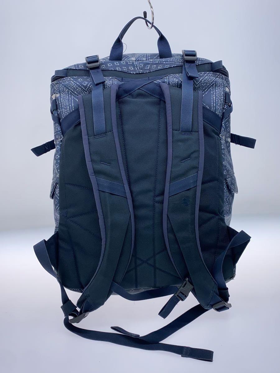 THE NORTH FACE* rucksack /PVC/NVY/ total pattern /NM81817